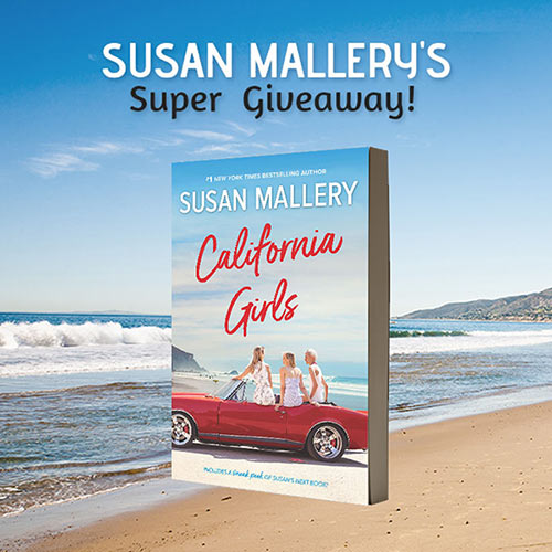 Susan Mallery's Super Giveaway: California Girls